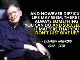 Top 10 Motivational Quotes By Stephen Hawking