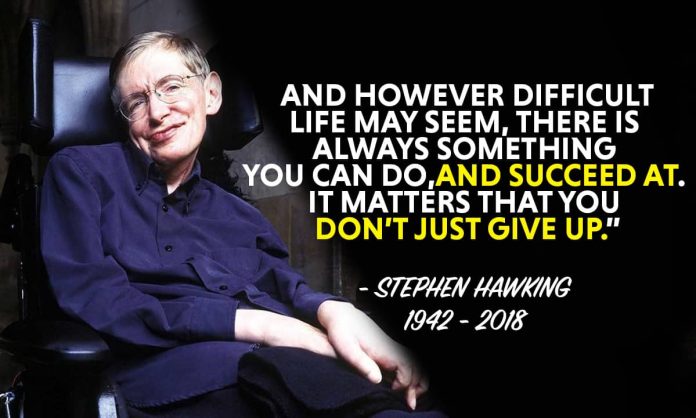 Top 10 Motivational Quotes By Stephen Hawking - i Health Pedia